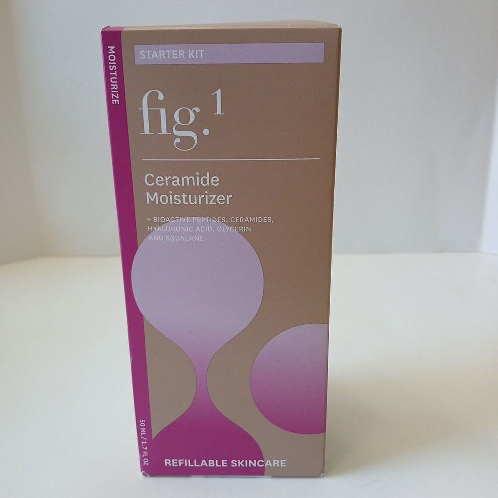 Fig. 1 Ceramide Moisturizer 1.7 fl oz / 50 mL . In box STARTER KIT Sealed ($60